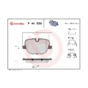 BREMBO P44025