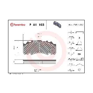 BREMBO P A1 103