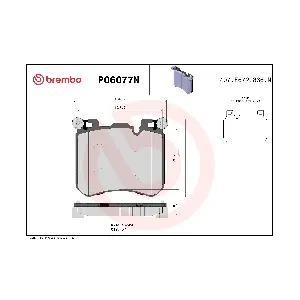 P06077N BREMBO