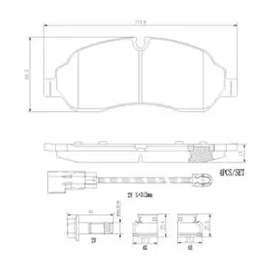 BREMBO P24171N