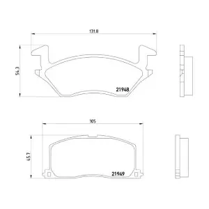 BREMBO P83022