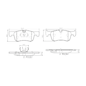BREMBO P06078N