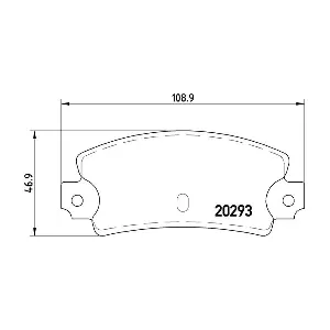 BREMBO P23008