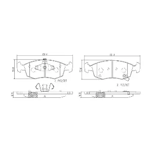 BREMBO P23168N