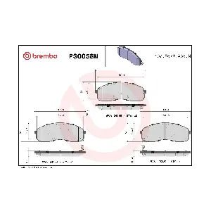 BREMBO P30058N