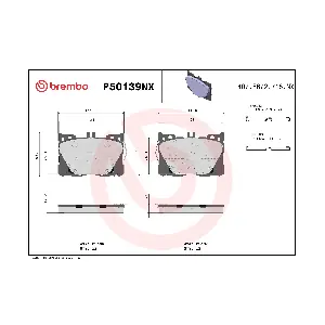 P50139NX BREMBO