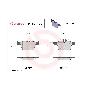 BREMBO P50122