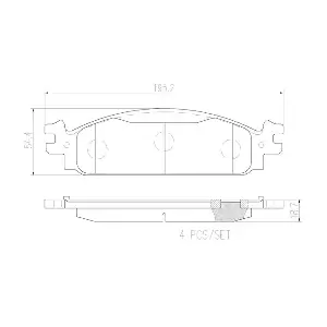 BREMBO P24164N