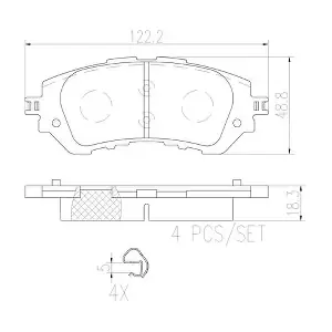 BREMBO P83165N