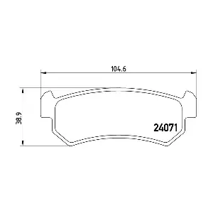BREMBO P10001