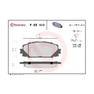BREMBO P83141
