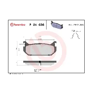 BREMBO P24036