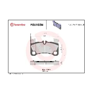P85103N BREMBO