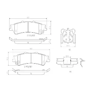 P10028N BREMBO