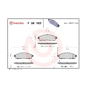 BREMBO P 56 102