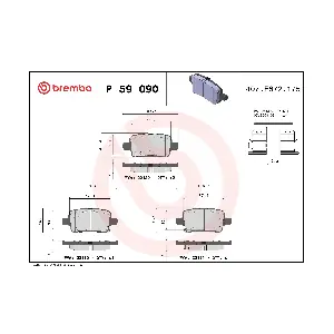 BREMBO P59090