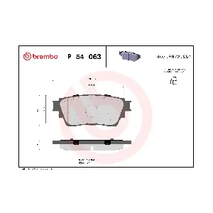 P 54 063 BREMBO