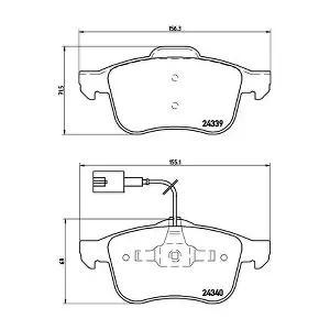 BREMBO P23103