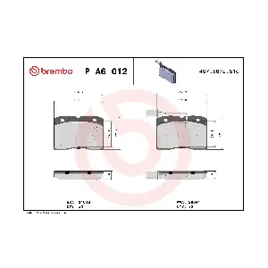 BREMBO PA6012