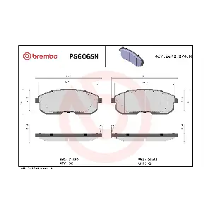 BREMBO P56065N