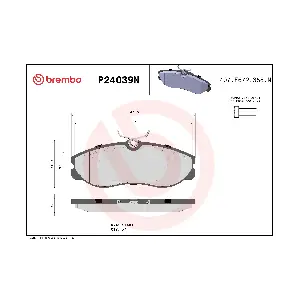 BREMBO P24039N