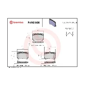 BREMBO P49016N