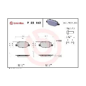 BREMBO P 23 152