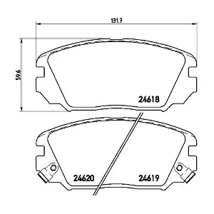 BREMBO P30031N