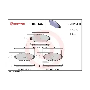 BREMBO P85144