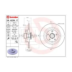 BREMBO 08.A239.17
