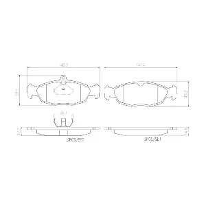 BREMBO P59011N