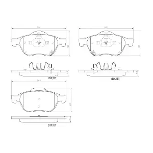 BREMBO P83043N
