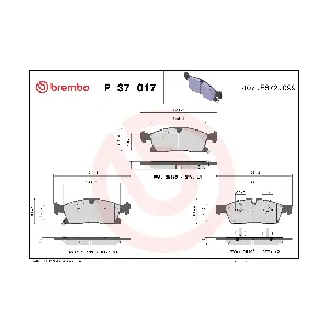 BREMBO P 37 017