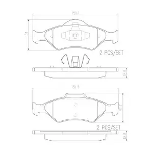 BREMBO P24054N