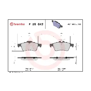 BREMBO P59042