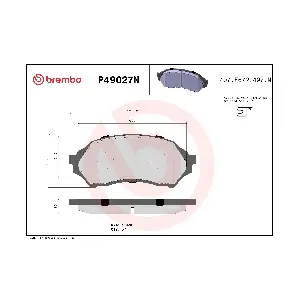BREMBO P49027N