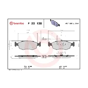 BREMBO P23138