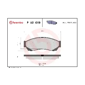 P 52 019 BREMBO
