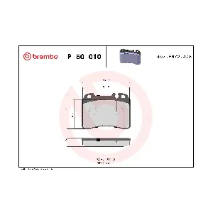 BREMBO P50010