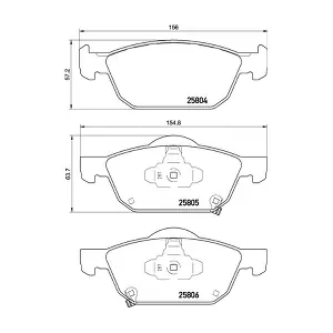 BREMBO P28076
