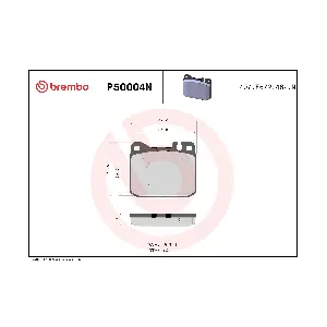 P50004N BREMBO