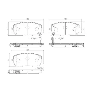 BREMBO P28084N