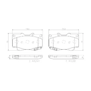 BREMBO P83069N
