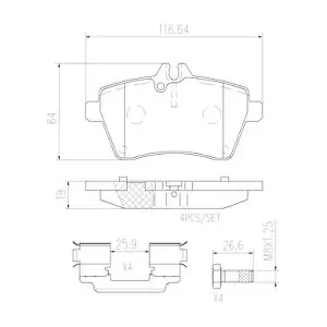BREMBO P50056N