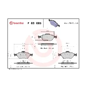 BREMBO P83085