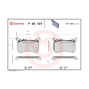 BREMBO P50121