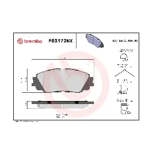 BREMBO P83172NX