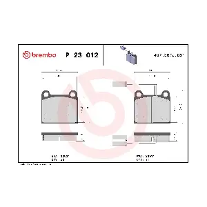 BREMBO P 23 012