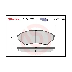 BREMBO P 54 028