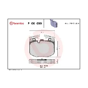 BREMBO P 06 099